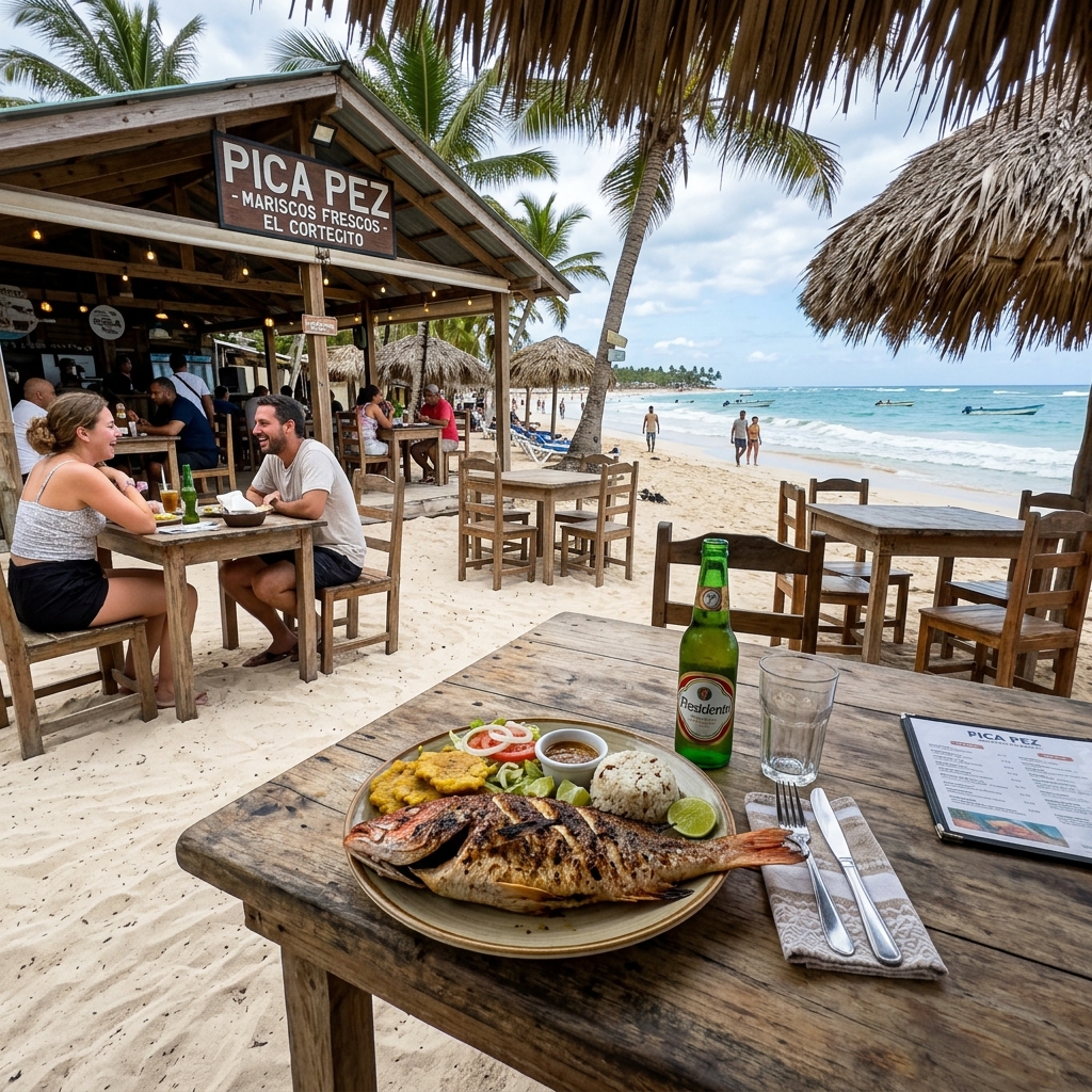 Dining at El Cortecito